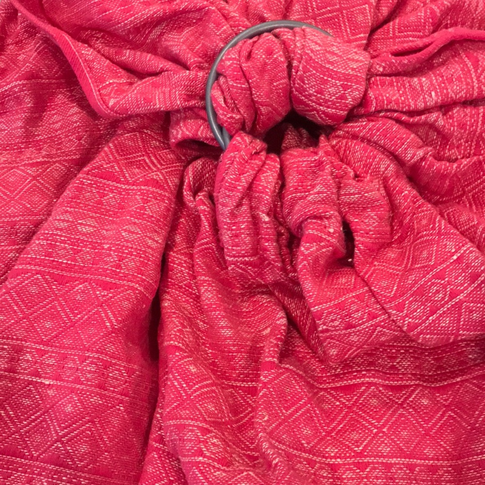 Didymos ring sling in Flamenco- hemp blend